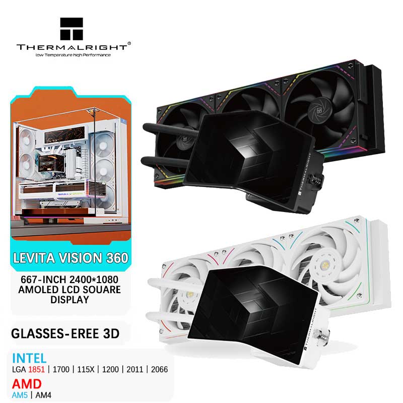 Pc Gaming Liquid - Thermalright LEVITA VISION 360 tout-en-un 360MM