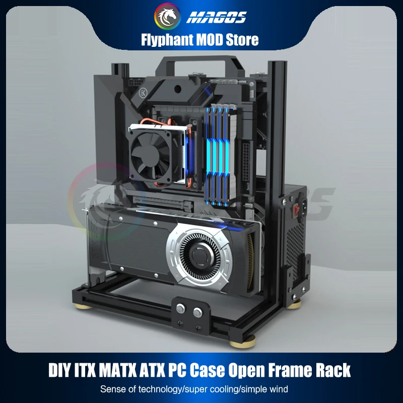 Pc Gaming Liquid - Armoire de Gamer à monter soi-même,