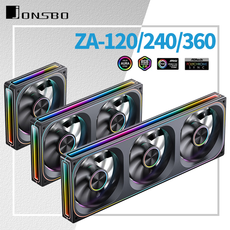Pc Water Cooling - Jonsbo ZA-120/240/360 ventilateur de boîtier 12V