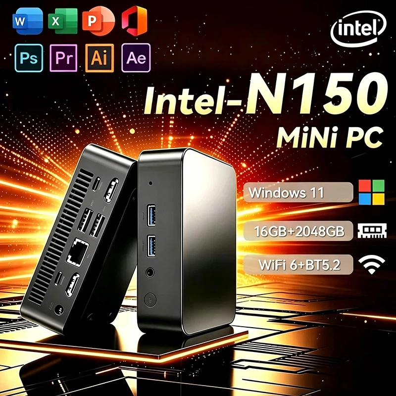 Pc Gaming Intel - NOUVEAU Mini PC Windows 11 Intel