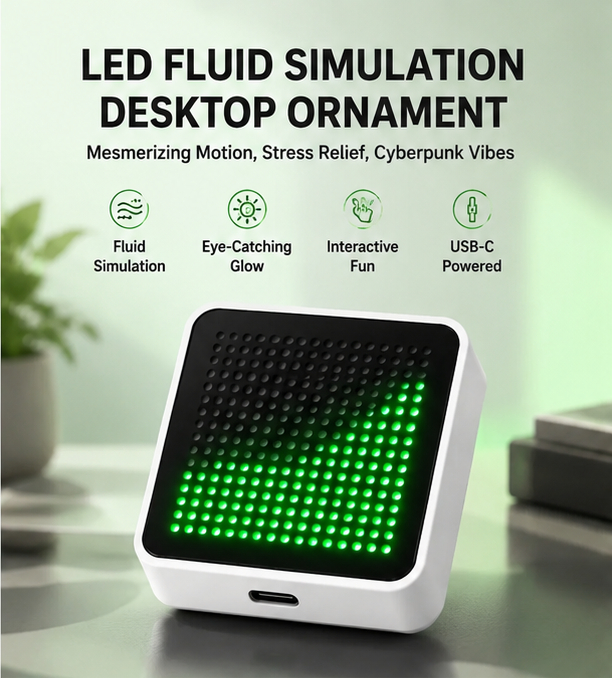Ornement de bureau à simulatio - Pc Gaming Liquid avis et prix