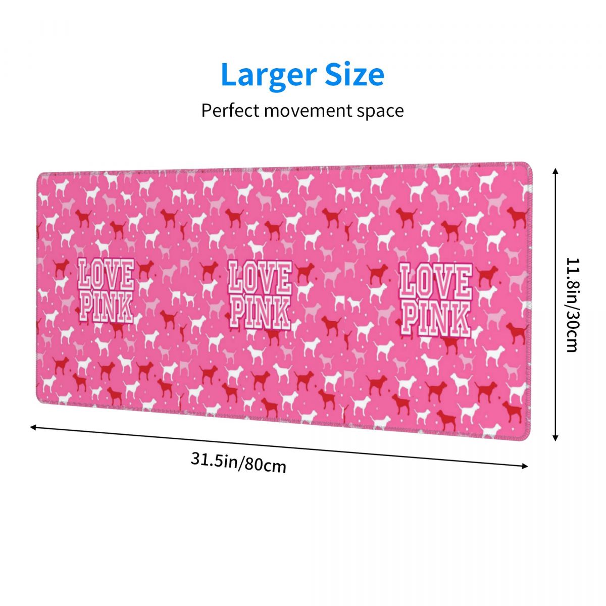 Grand tapis de souris rose Lov - Pc Gaming Pink avis et prix