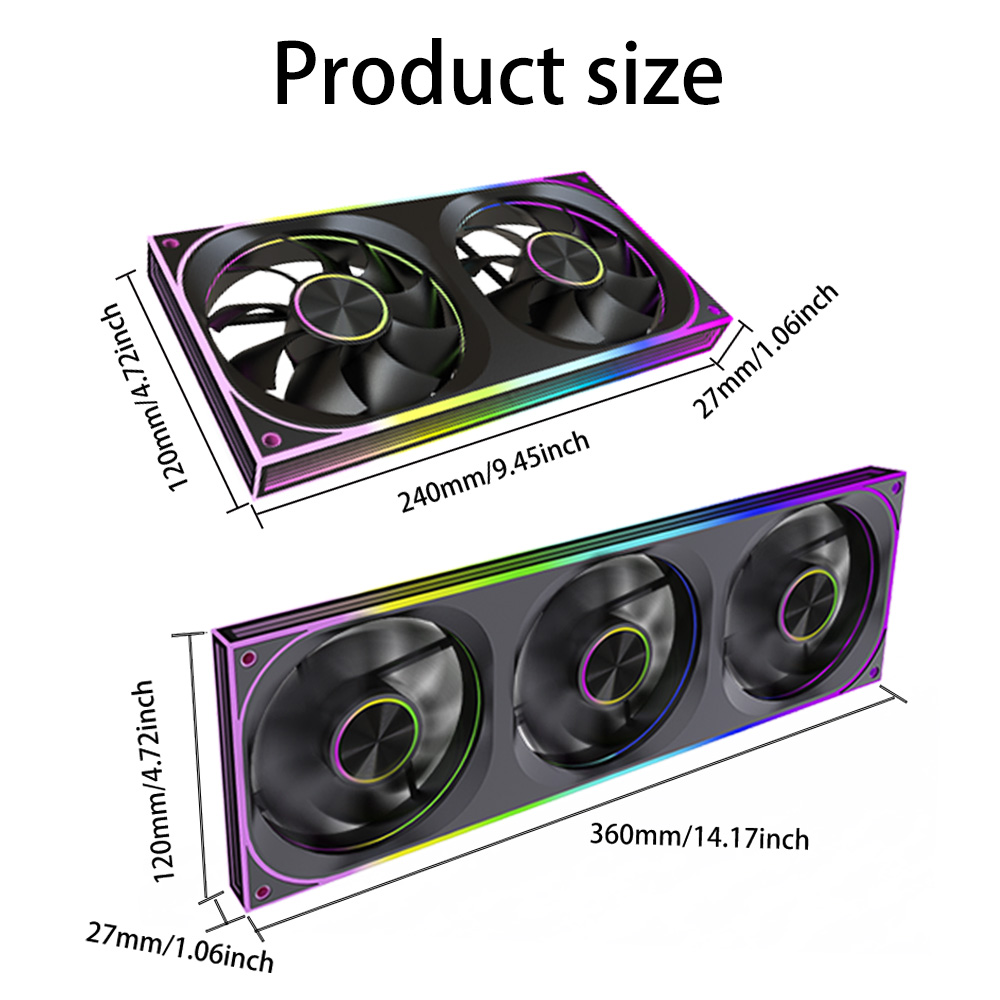 Ventilateur de boîtier ARGB in - Pc Water Cooling avis et prix