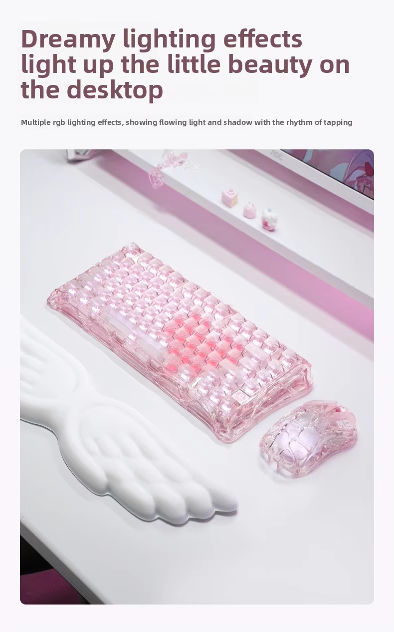 Clavier mécanique K1 LITE JELL - Pc Gaming Pink avis et prix